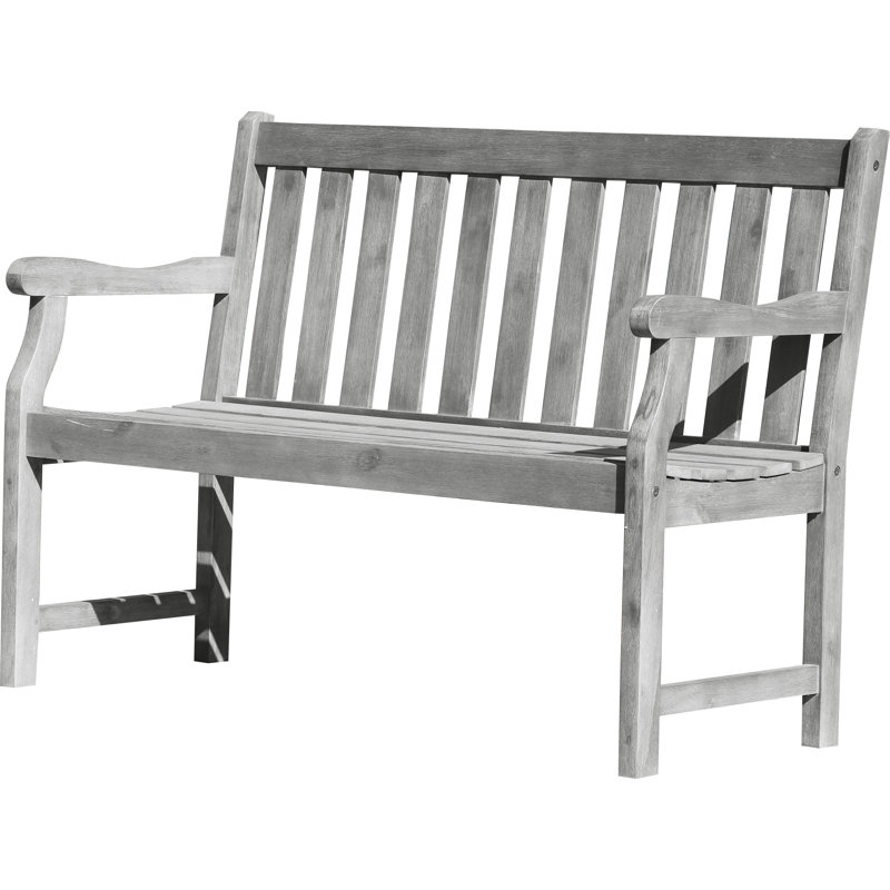 Manchester Wood Garden Bench & Reviews Birch Lane